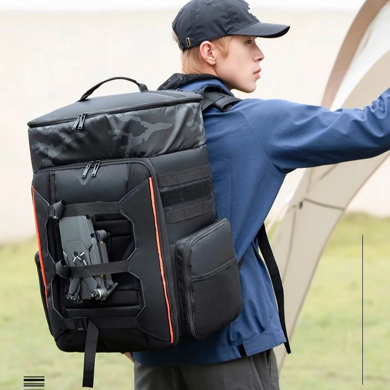 Drone Camera Case - 33L FPV RC 레이싱 드론 백팩,